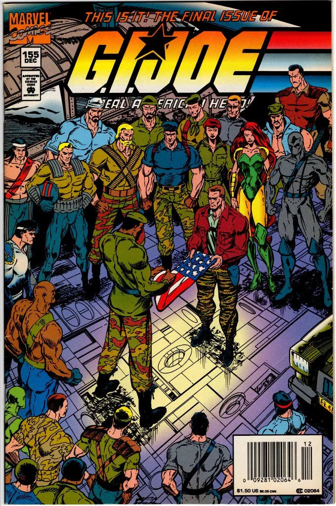 SCARCE G.I. Joe #155 - Final Issue - Kang's Collectibles
