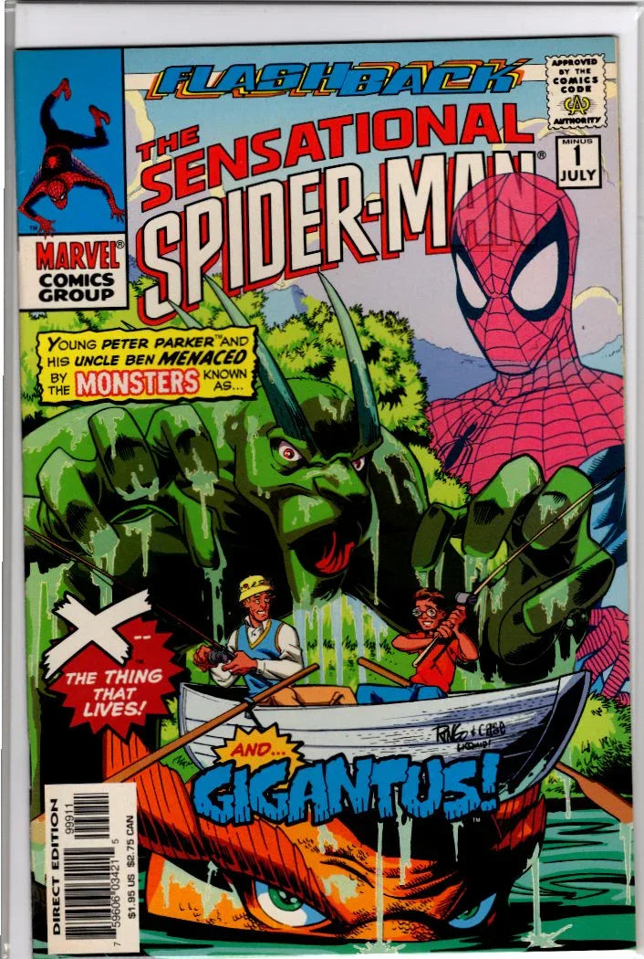 Sensational Spider-Man #1 - Flashback - Kang's Collectibles