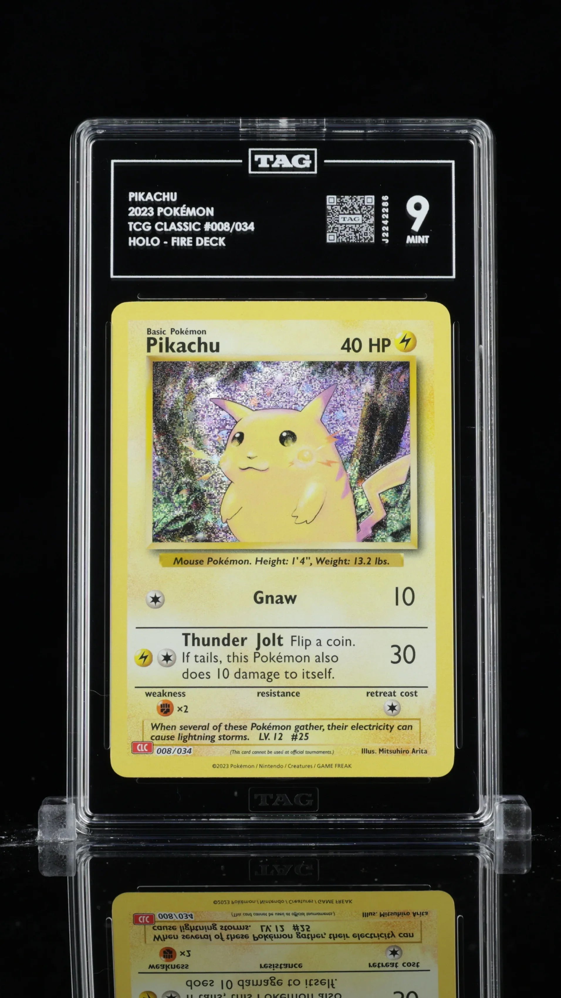 TAG 9 -Pikachu #008 - Kang's Collectibles