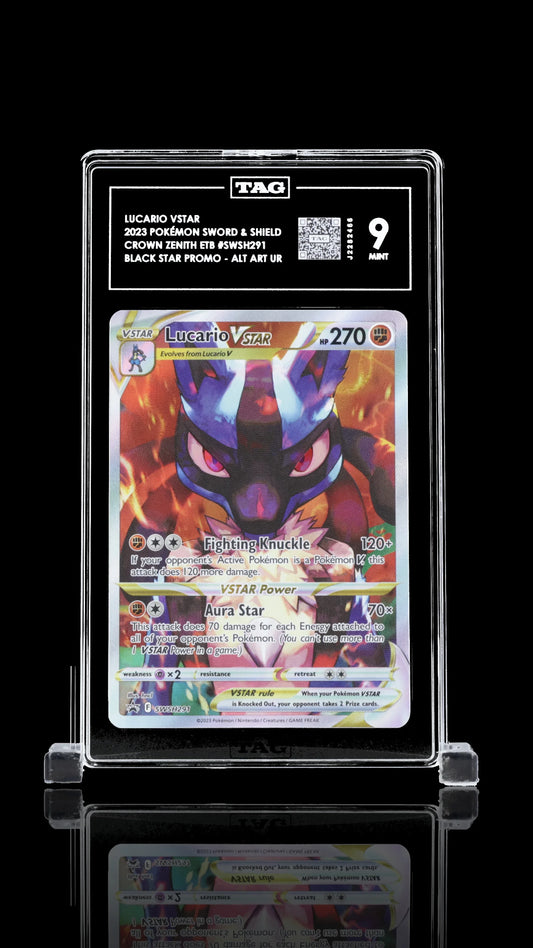 TAG 9 -Lucario VStar #SWSH291 Promo - Kang's Collectibles
