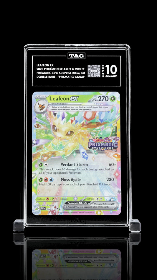 TAG 10 - Leafeon ex. #006 Stamped - Kang's Collectibles