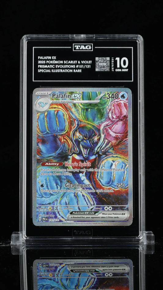 TAG 10 -Palafin ex #151 - Kang's Collectibles