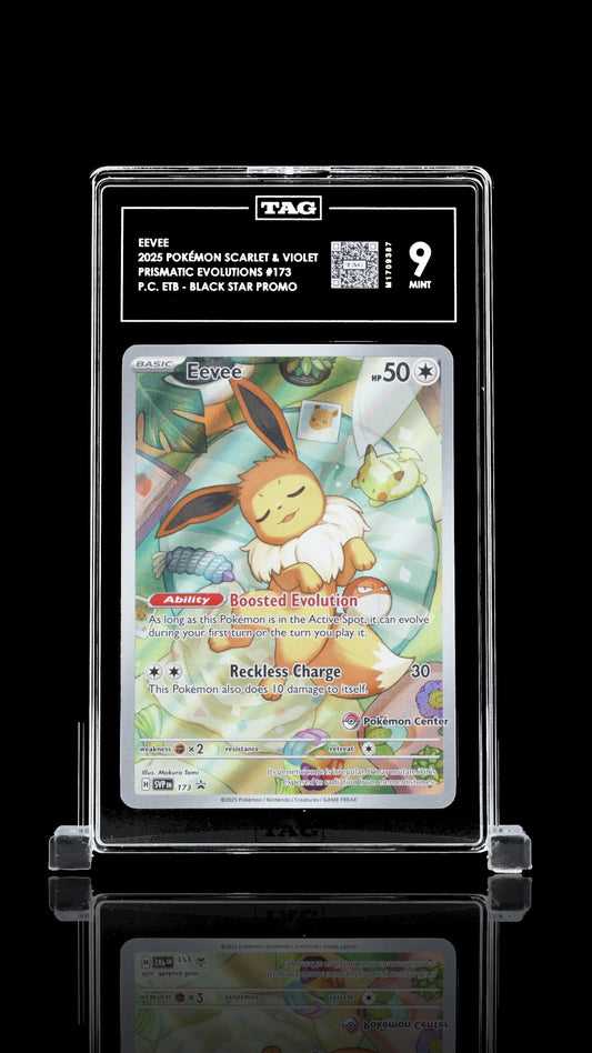 TAG 9 - Eevee ex #173 Pokemon Center Promo - Kang's Collectibles
