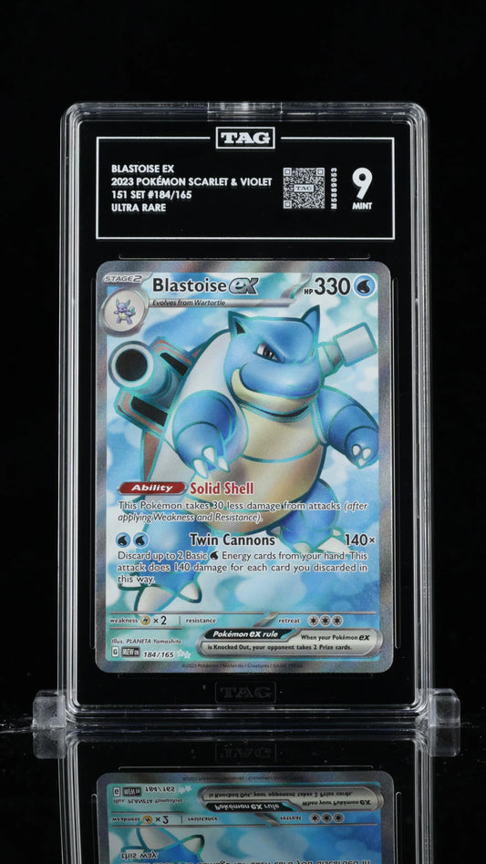 TAG 9 - Blastoise ex. #184 - Kang's Collectibles
