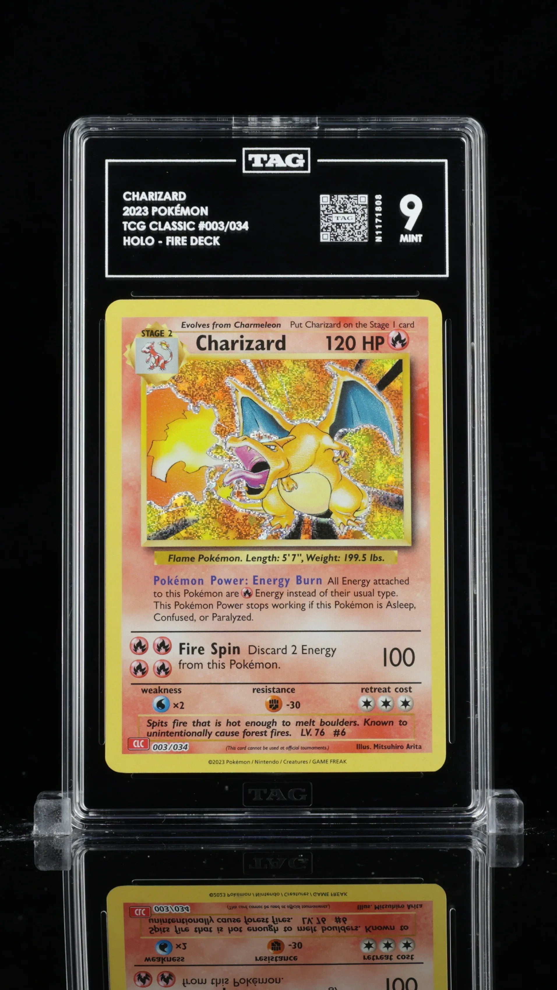 TAG 9 - Charizard #003 - Kang's Collectibles