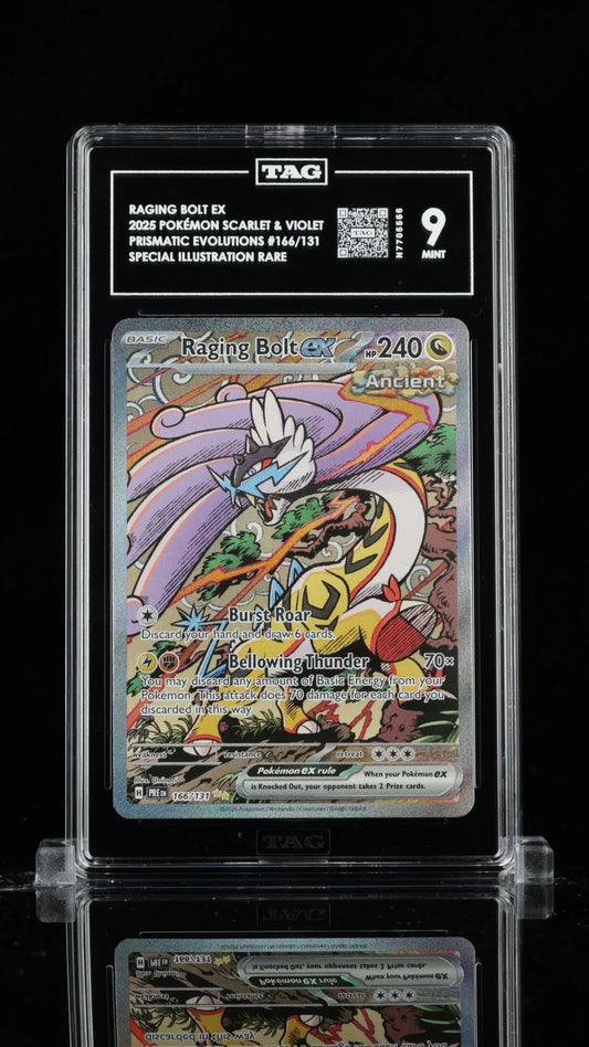 TAG 9 - Raging Bolt ex. #166 - Kang's Collectibles