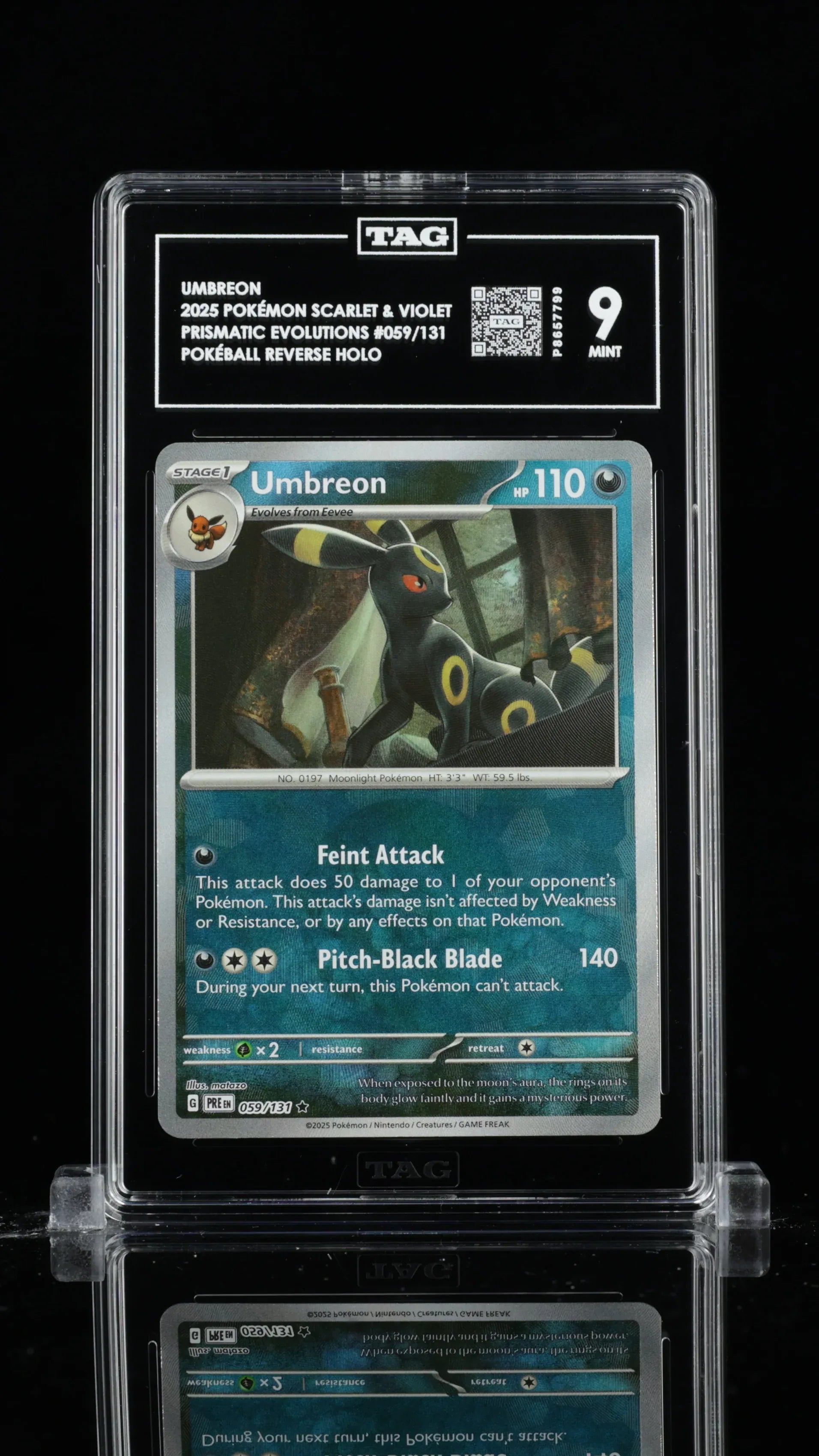 TAG 9 - Umbreon #059 - Pokeball - Kang's Collectibles