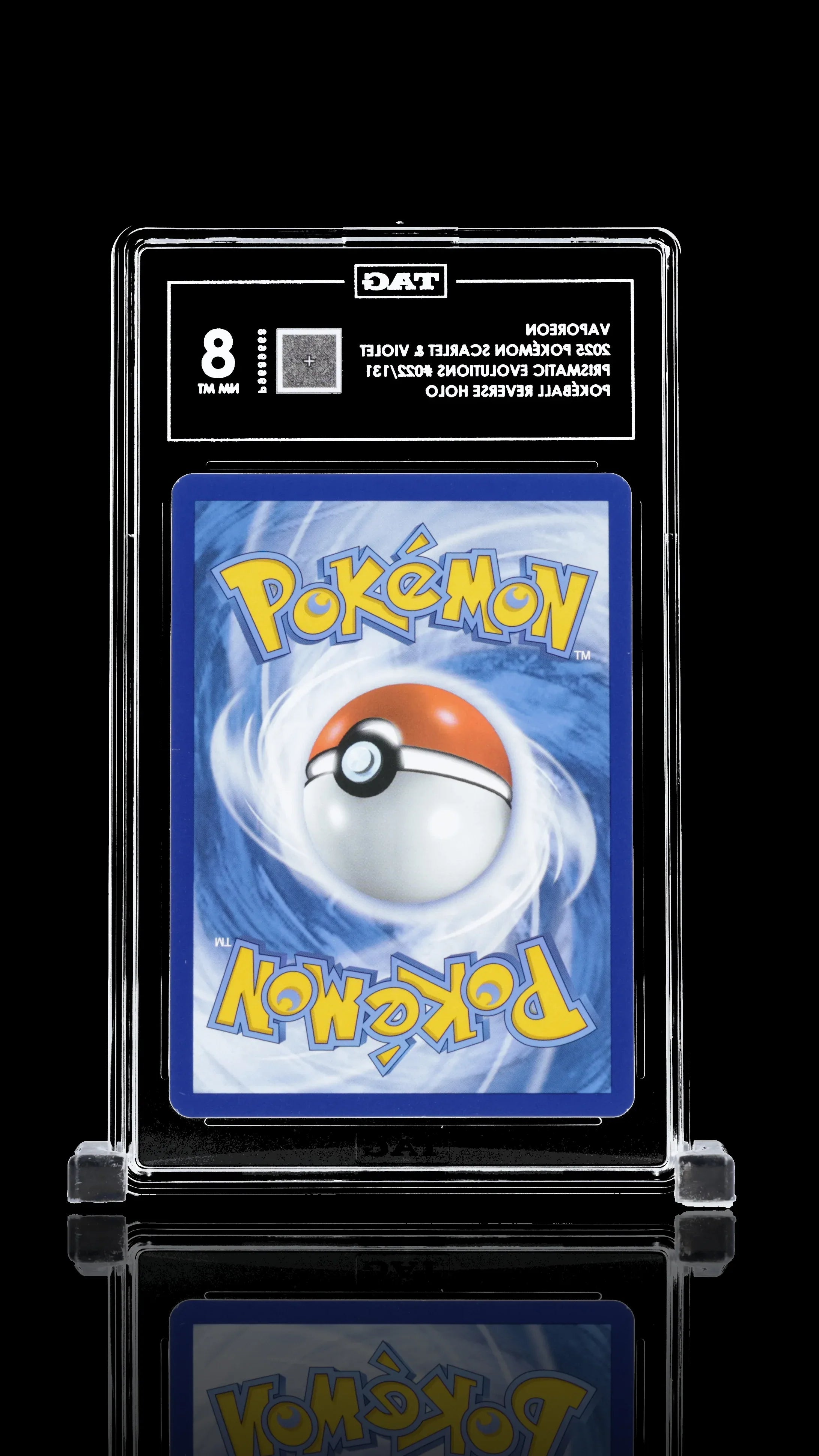 TAG 8 - Vaporeon #022 - Pokeball - Kang's Collectibles