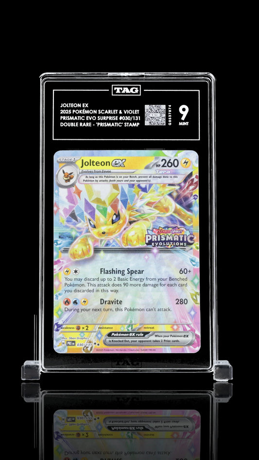 TAG 9 - Jolteon ex #030 Stamped - Kang's Collectibles