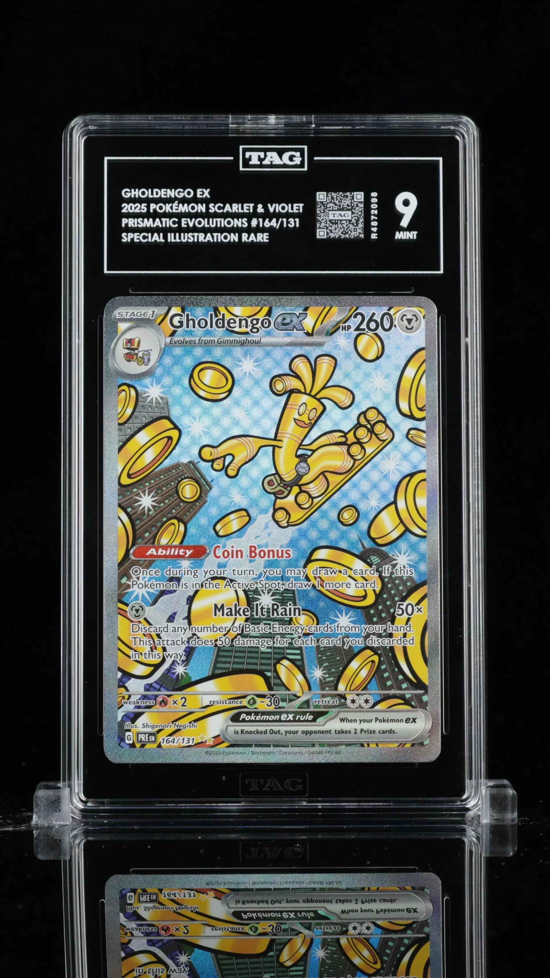 TAG 9 - Gholdengo ex #164 - Kang's Collectibles