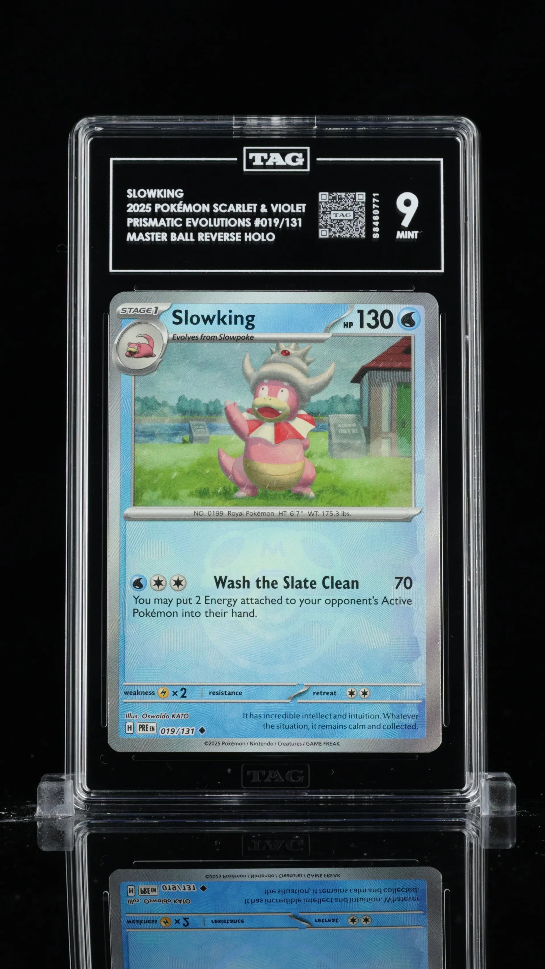 TAG 9 - Slowking #019 - Masterball - Kang's Collectibles