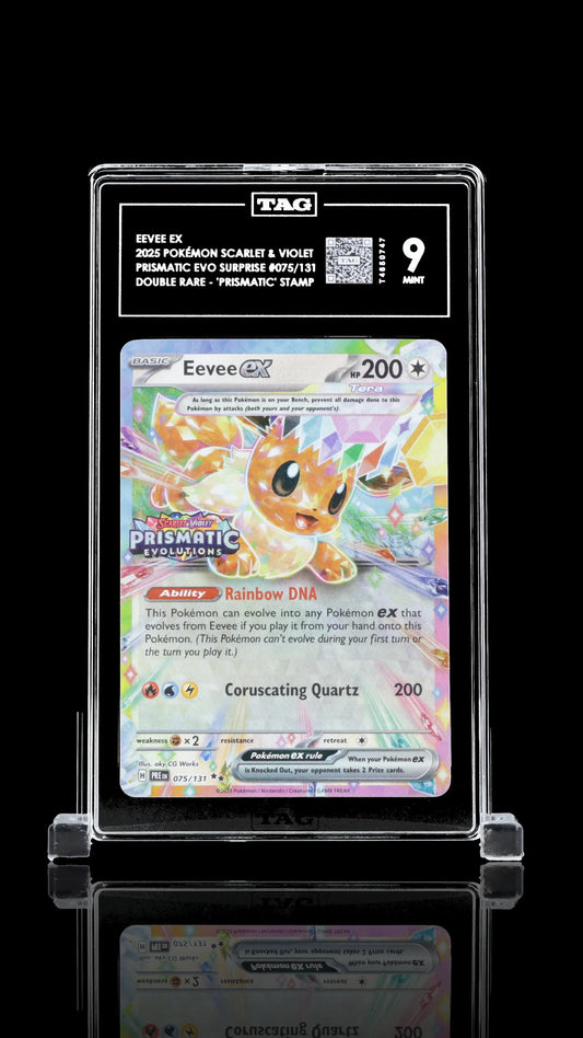 TAG 9 - Eevee ex #075 Stamped - Kang's Collectibles