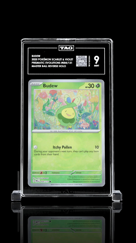TAG 9 - Budew #004 Masterball - Kang's Collectibles