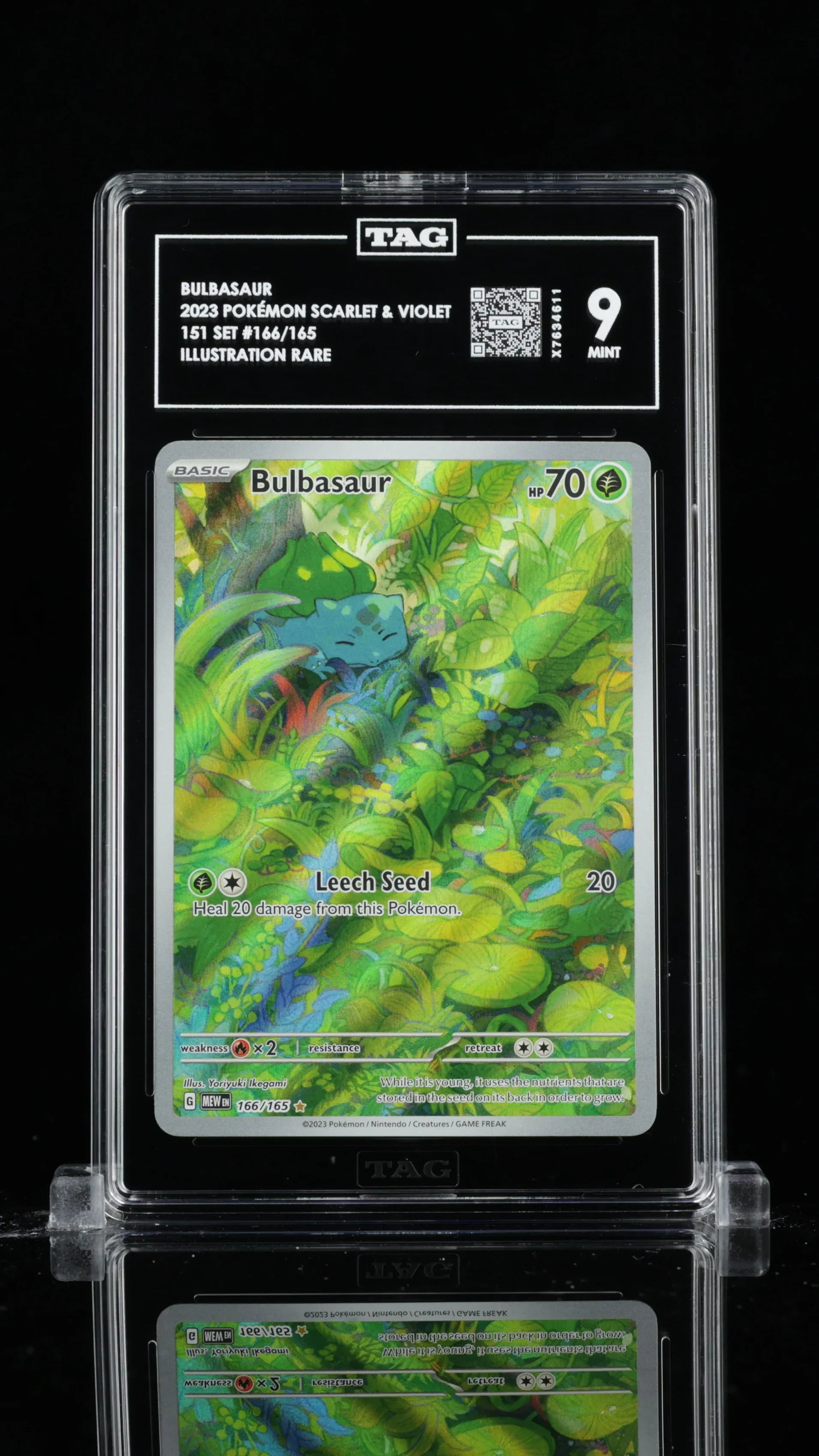 TAG 9 - Bulbasaur #166 - Kang's Collectibles