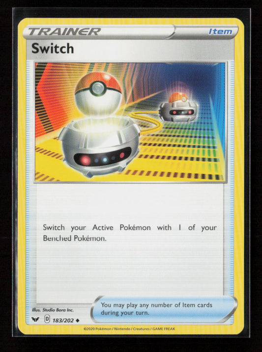 Switch Uncommon SWSH01: Sword & Shield Base Set 183/202 LP