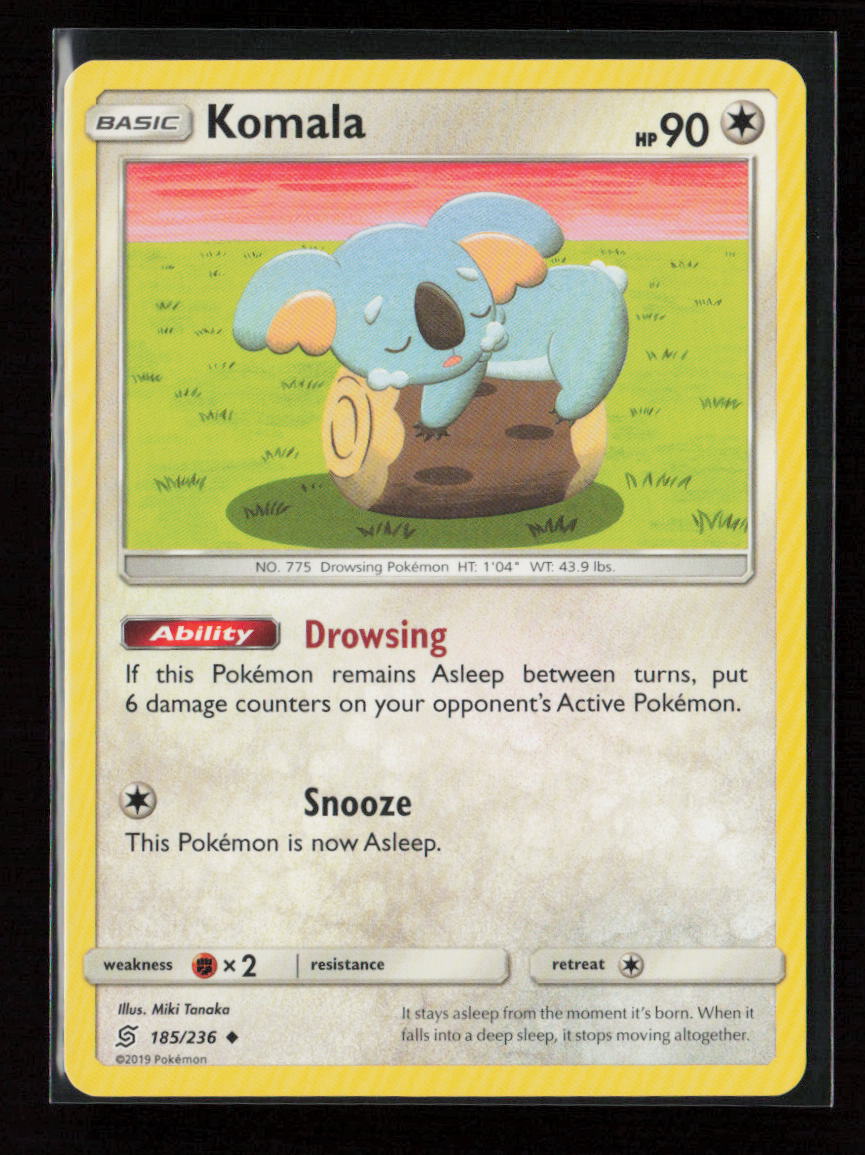 Komala Uncommon SM - Unified Minds 185/236 LP