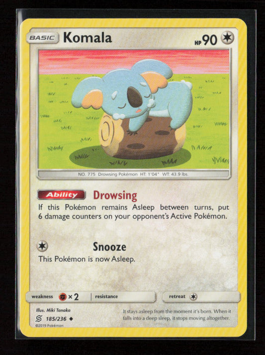 Komala Uncommon SM - Unified Minds 185/236 LP