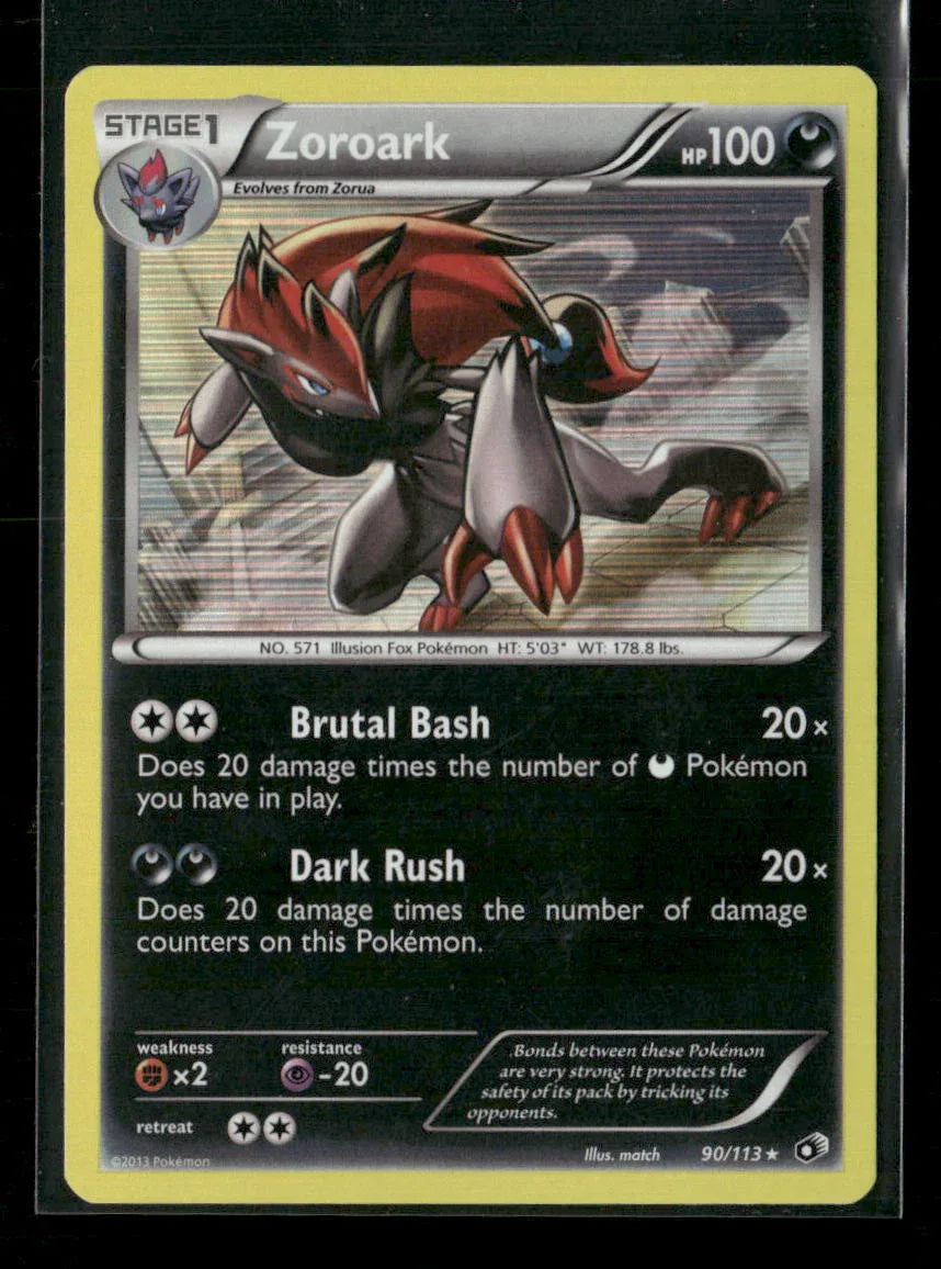 Zoroark - 90/113 Rare Deck Exclusives 090/113 LP - Kang's Collectibles