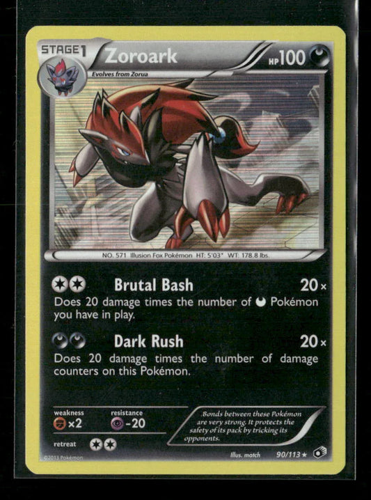 Zoroark - 90/113 Rare Deck Exclusives 090/113 LP - Kang's Collectibles