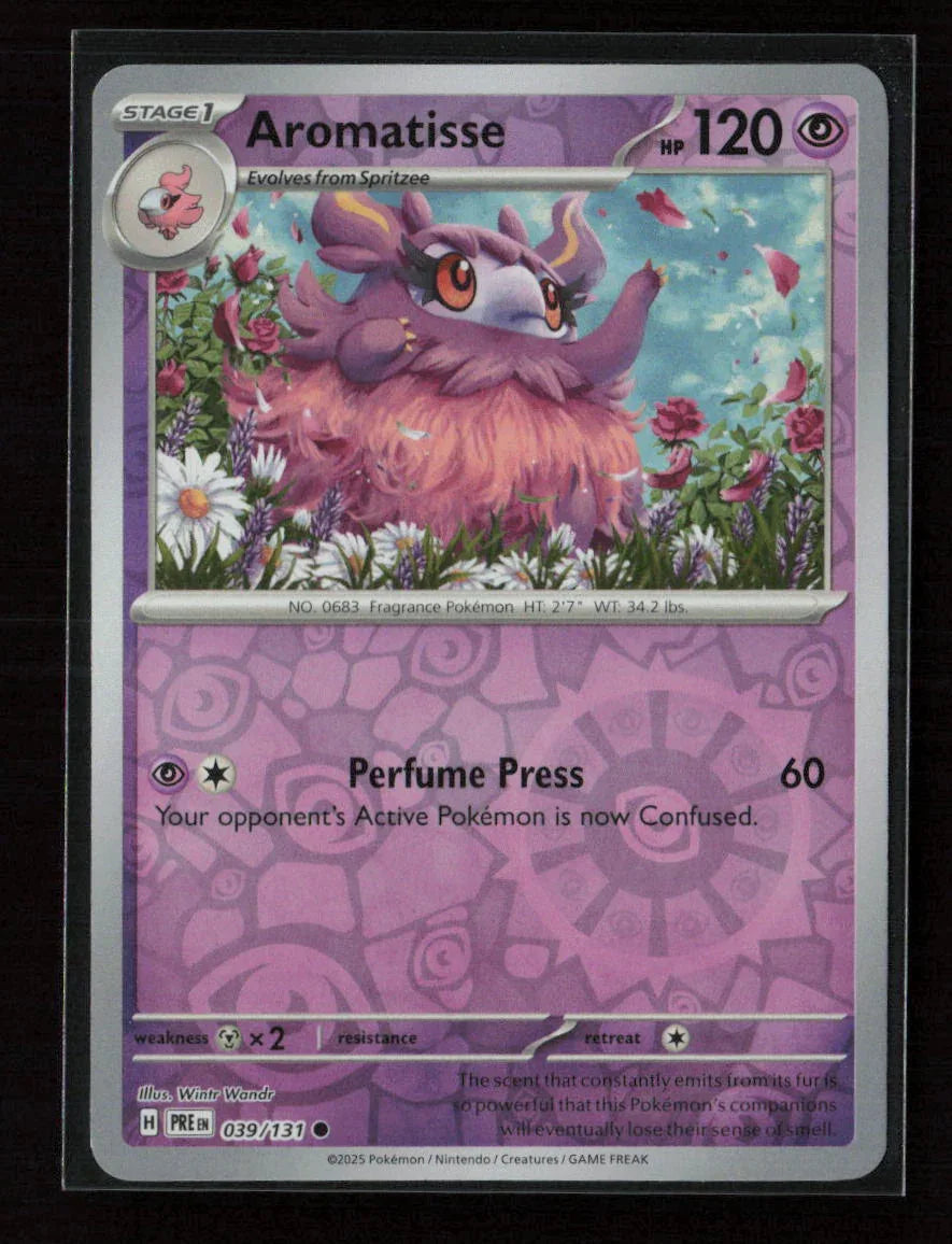 Aromatisse Common SV: Prismatic Evolutions 039/131 NM - Kang's Collectibles