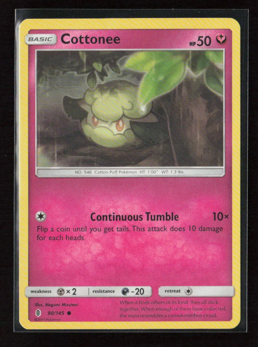 Cottonee Common SM - Guardians Rising 90/145 LP - Kang's Collectibles