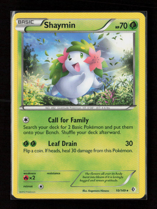 Shaymin Rare Boundaries Crossed 10/149 LP