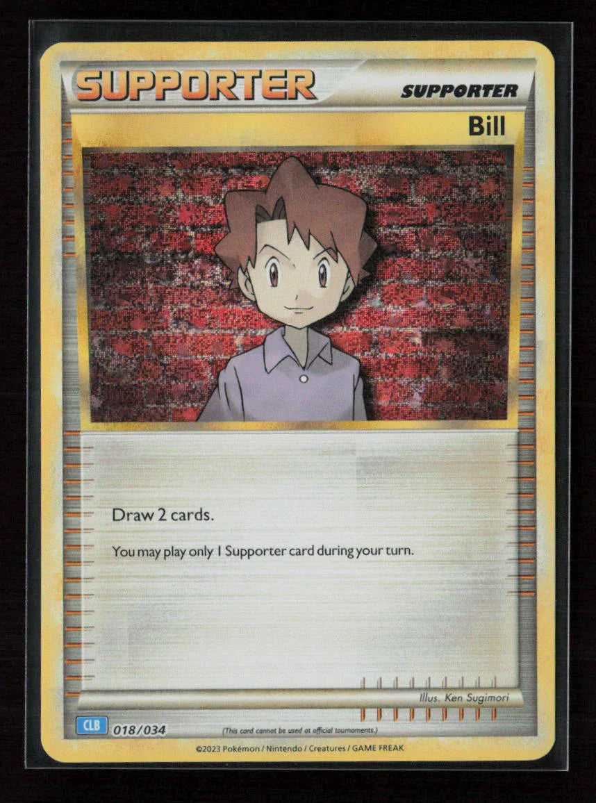 Bill (CLB) Classic Collection Trading Card Game Classic 018/034 NM - Kang's Collectibles