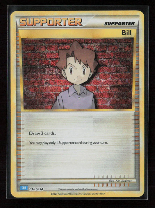 Bill (CLB) Classic Collection Trading Card Game Classic 018/034 NM - Kang's Collectibles