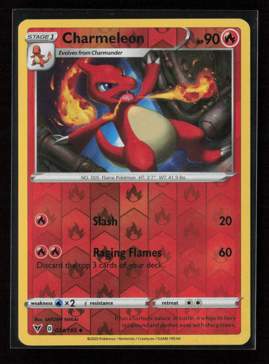 Charmeleon Uncommon SWSH04: Vivid Voltage 024/185 NM - Kang's Collectibles