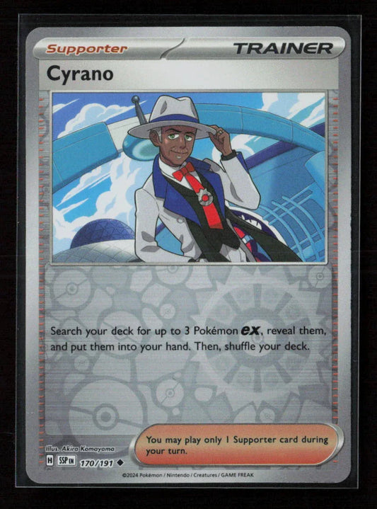 Cyrano - Uncommon SV08: Surging Sparks 170/191 NM - Kang's Collectibles