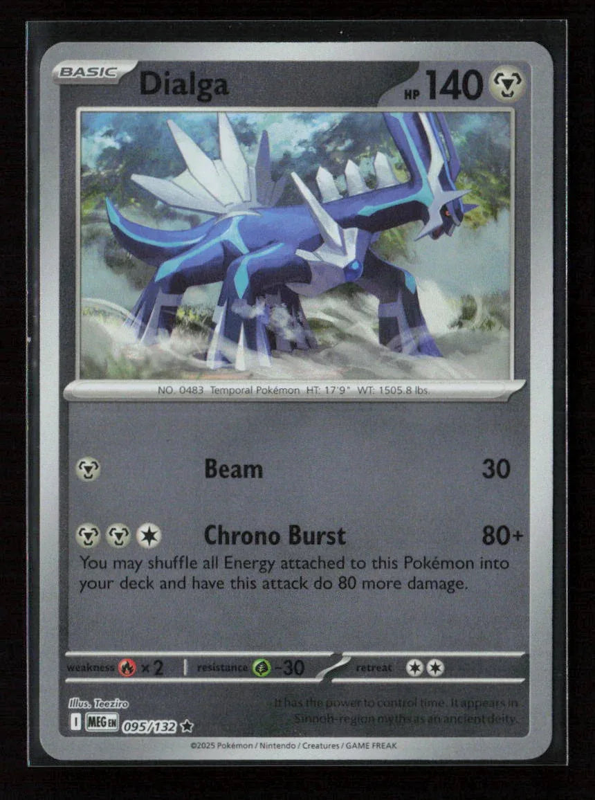 Dialga Rare ME01: Mega Evolution 095/132 NM - Kang's Collectibles
