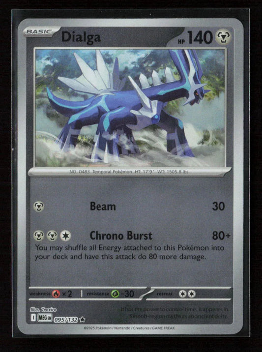 Dialga Rare ME01: Mega Evolution 095/132 NM - Kang's Collectibles
