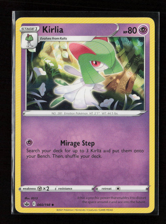 Kirlia Uncommon SWSH06: Chilling Reign 060/198 LP
