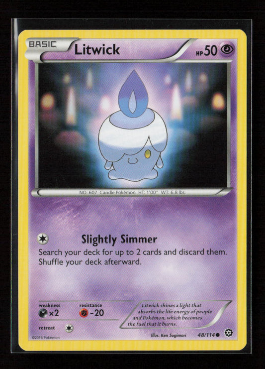 Litwick Common XY - Steam Siege 48/114 LP