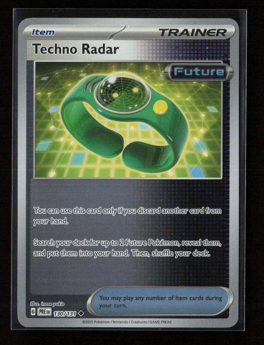 Techno Radar Uncommon SV: Prismatic Evolutions 130/131 NM - Kang's Collectibles