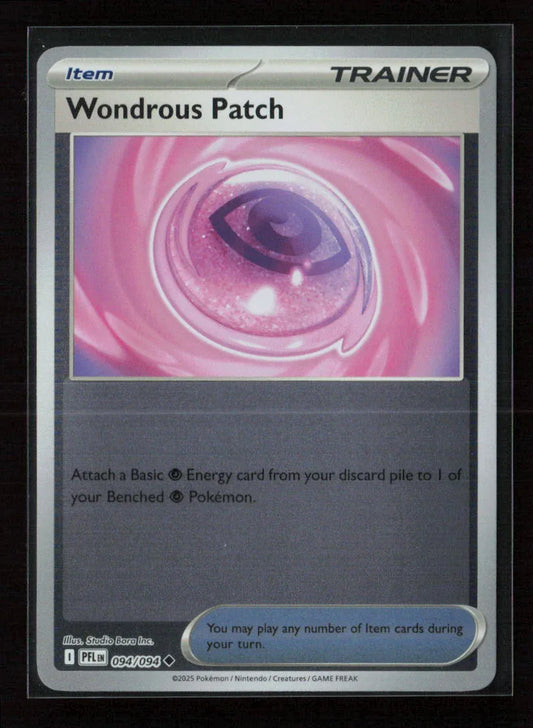 Wondrous Patch Uncommon ME02: Phantasmal Flames 094/094 NM - Kang's Collectibles