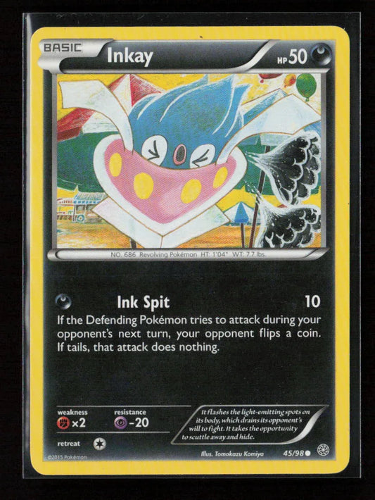 Inkay Common XY - Ancient Origins 45/98 NM - Kang's Collectibles