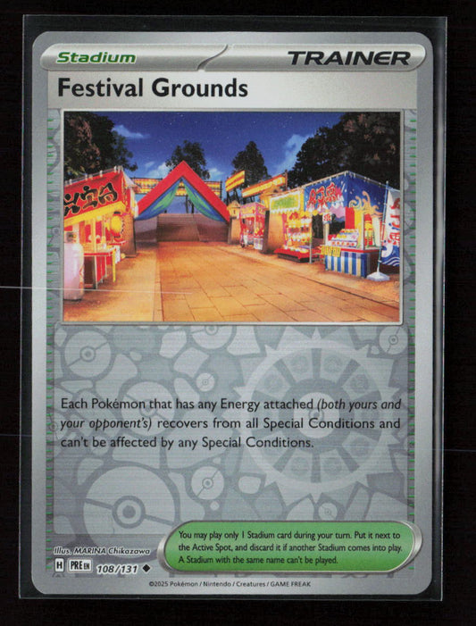Festival Grounds Uncommon SV: Prismatic Evolutions 108/131 NM