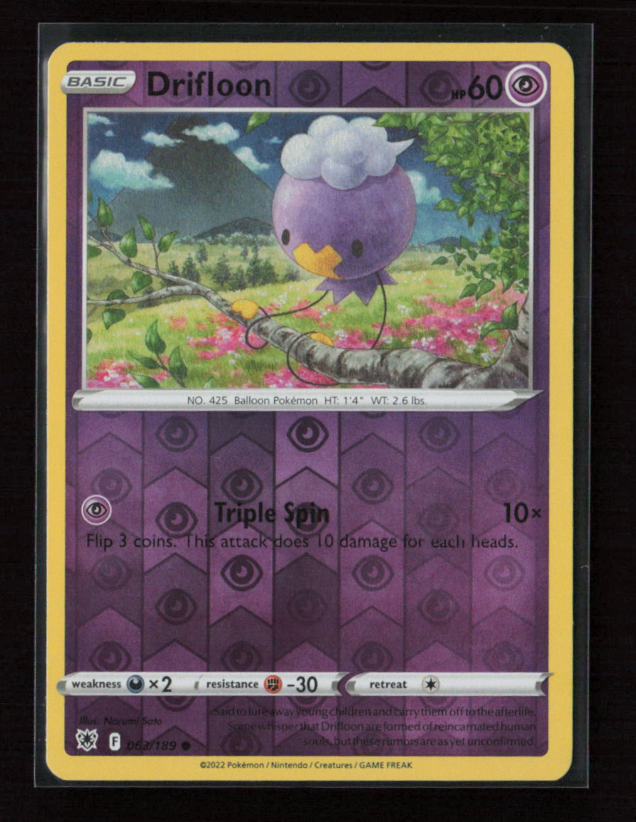 Drifloon Common SWSH10: Astral Radiance 063/189 NM