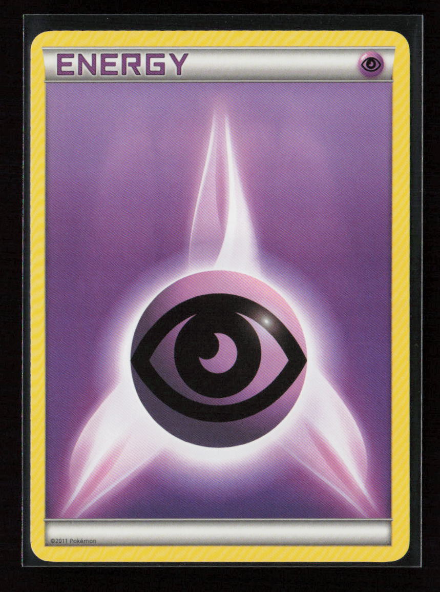 Psychic Energy (2011 Unnumbered) Promo League & Championship Cards NM