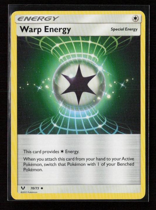 Warp Energy Uncommon Shining Legends 70/73 LP