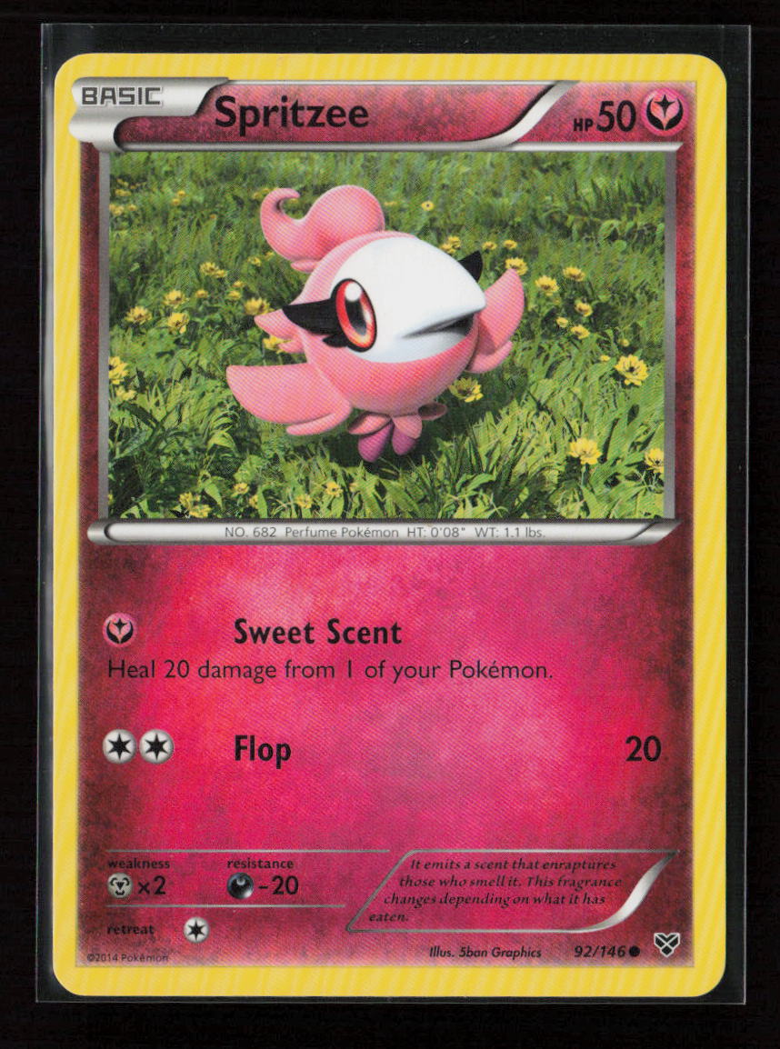 Spritzee Common XY Base Set 92/146 LP