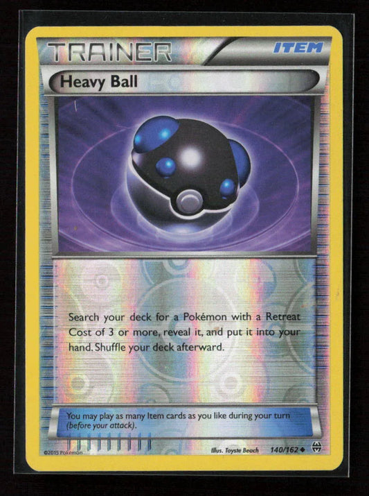 Heavy Ball Uncommon XY - BREAKthrough 140/162 LP - Kang's Collectibles
