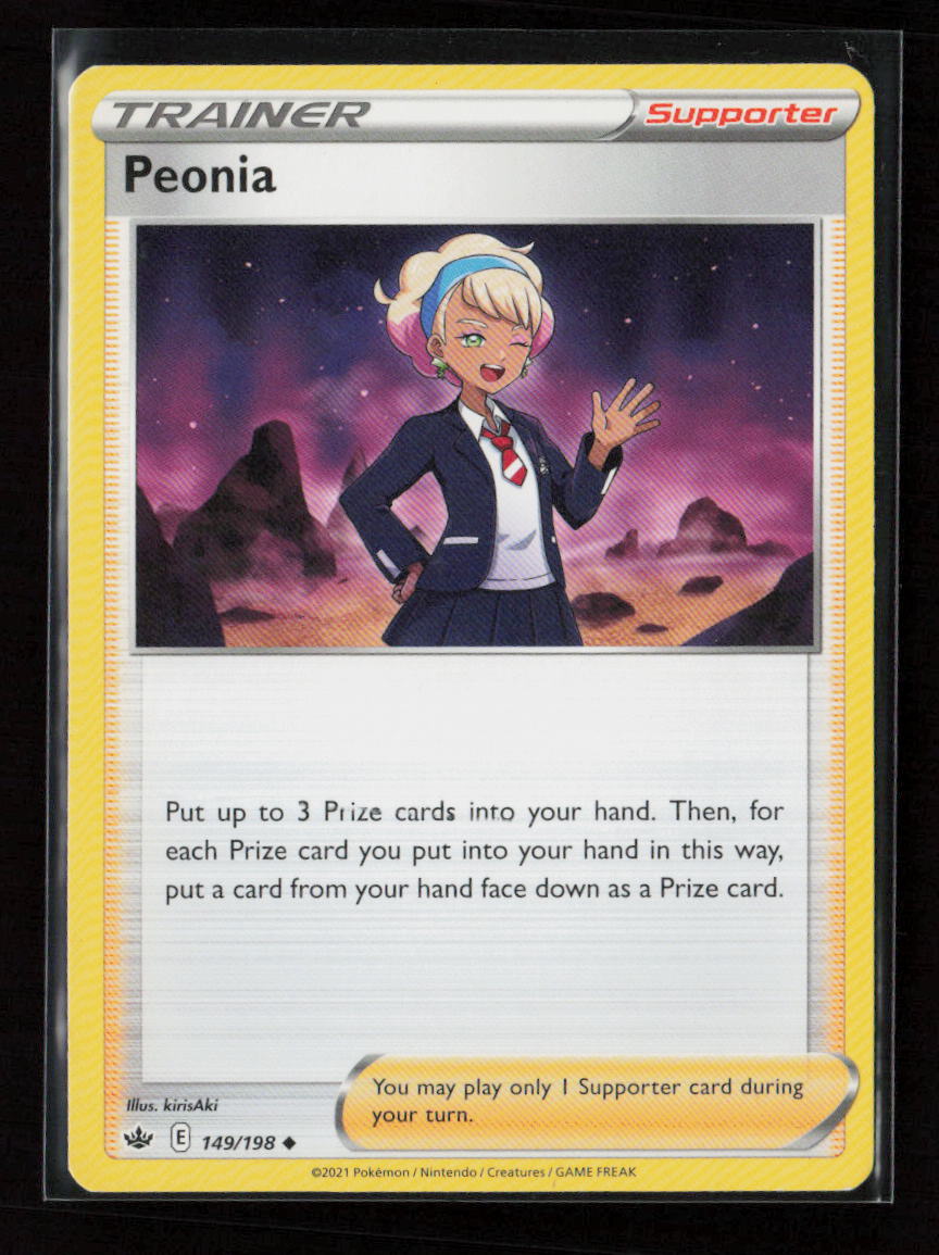 Peonia Uncommon SWSH06: Chilling Reign 149/198 LP