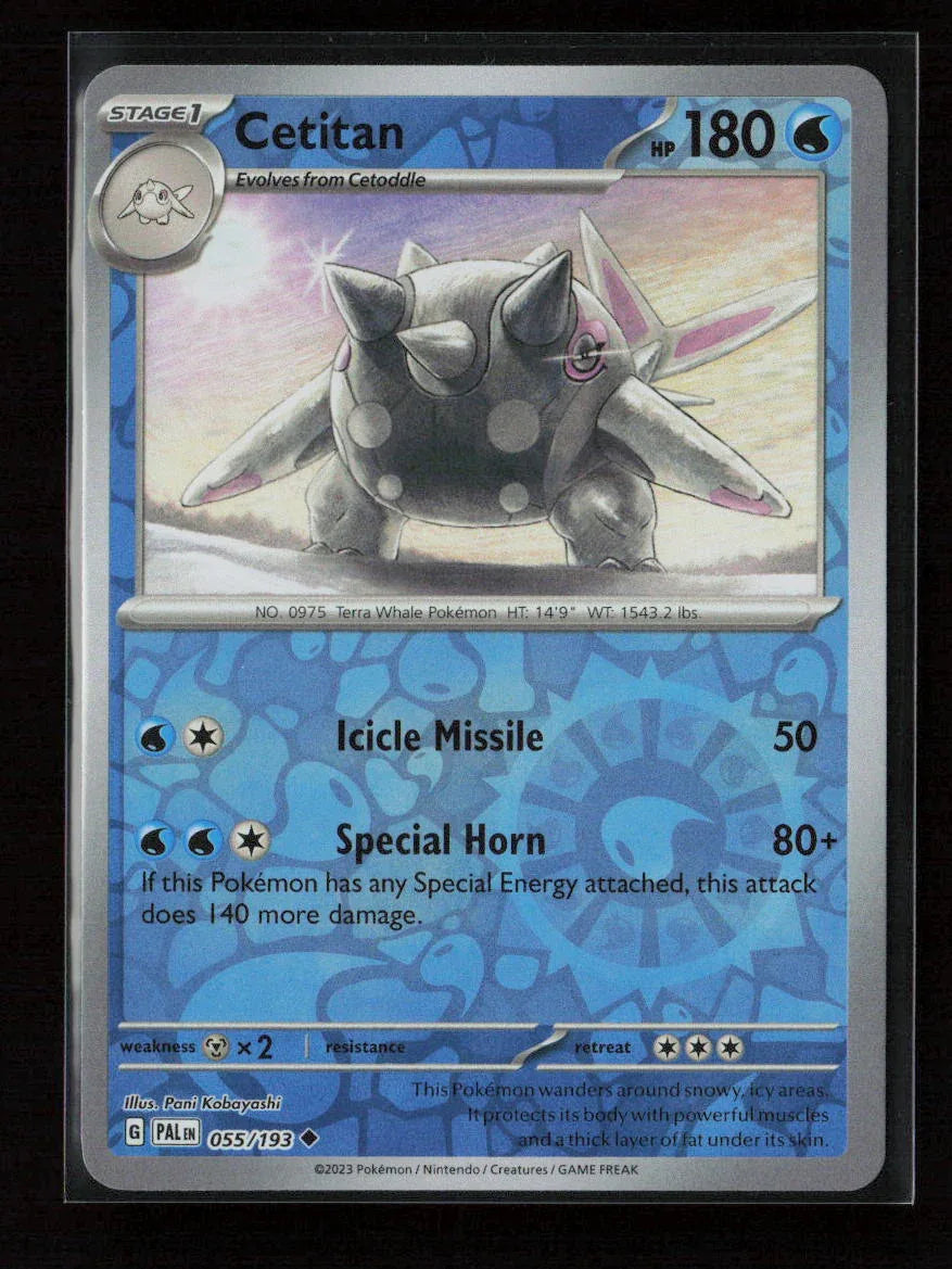 Cetitan - Uncommon SV02: Paldea Evolved 055/193 NM - Kang's Collectibles