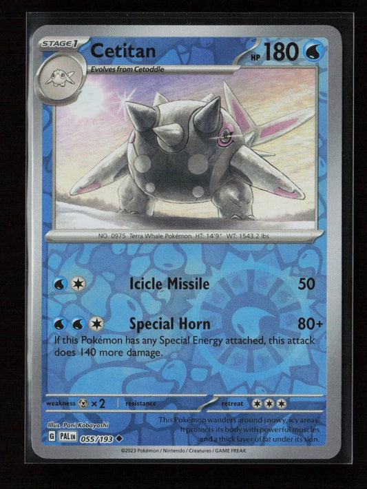 Cetitan - Uncommon SV02: Paldea Evolved 055/193 NM - Kang's Collectibles