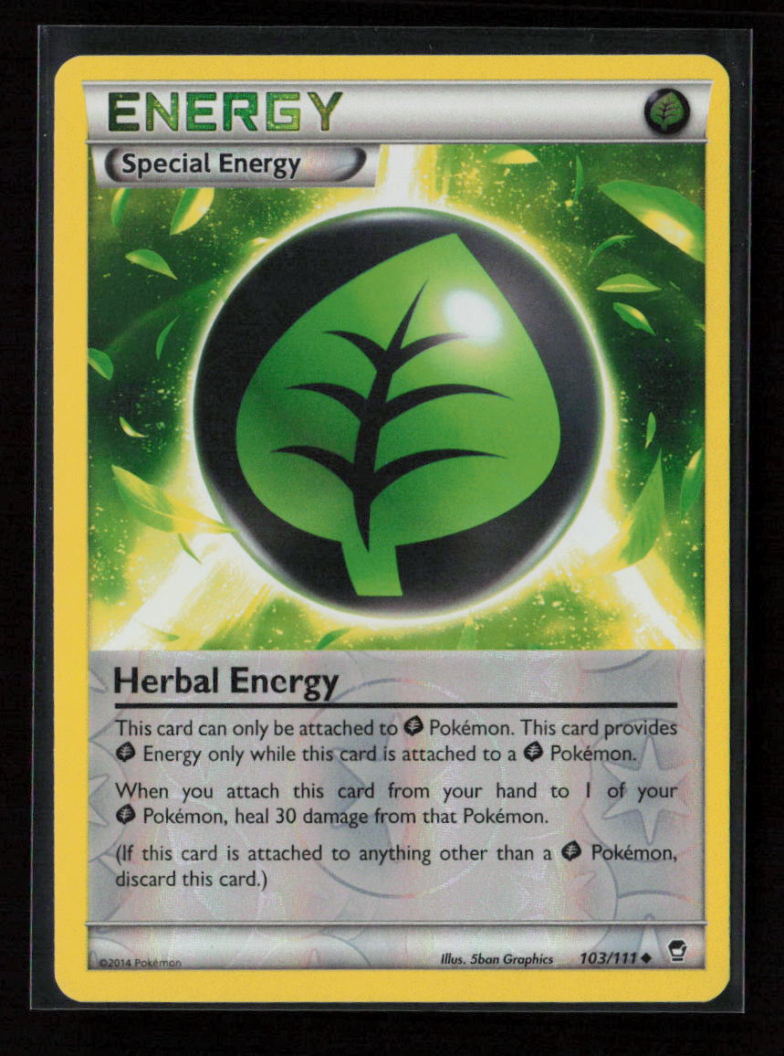 Herbal Energy Uncommon XY - Furious Fists 103/111 NM