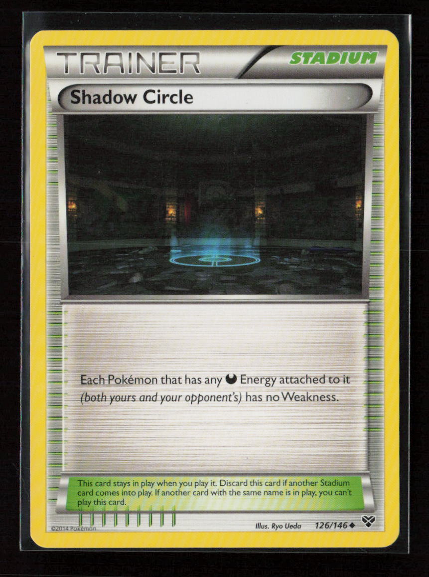 Shadow Circle Uncommon XY Base Set 126/146 LP