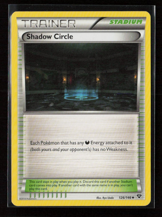 Shadow Circle Uncommon XY Base Set 126/146 LP