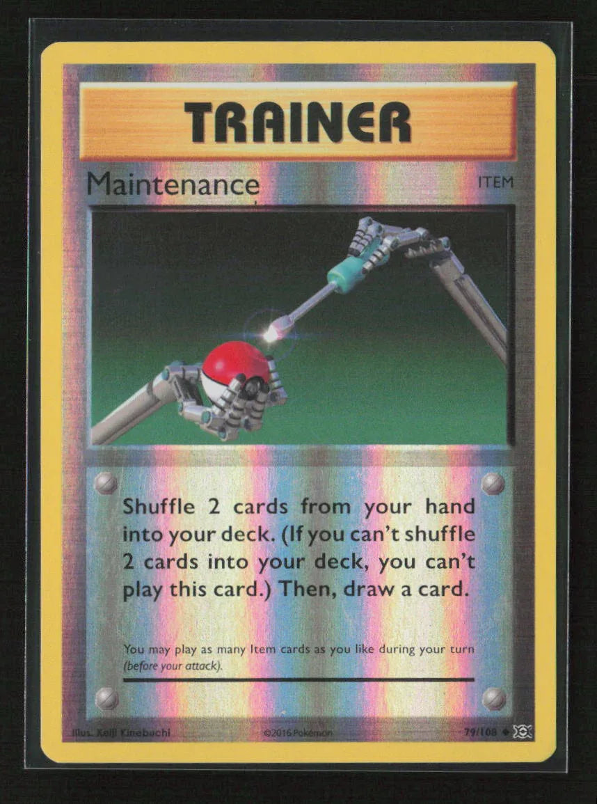Maintenance Uncommon XY - Evolutions 79/108 LP - Kang's Collectibles